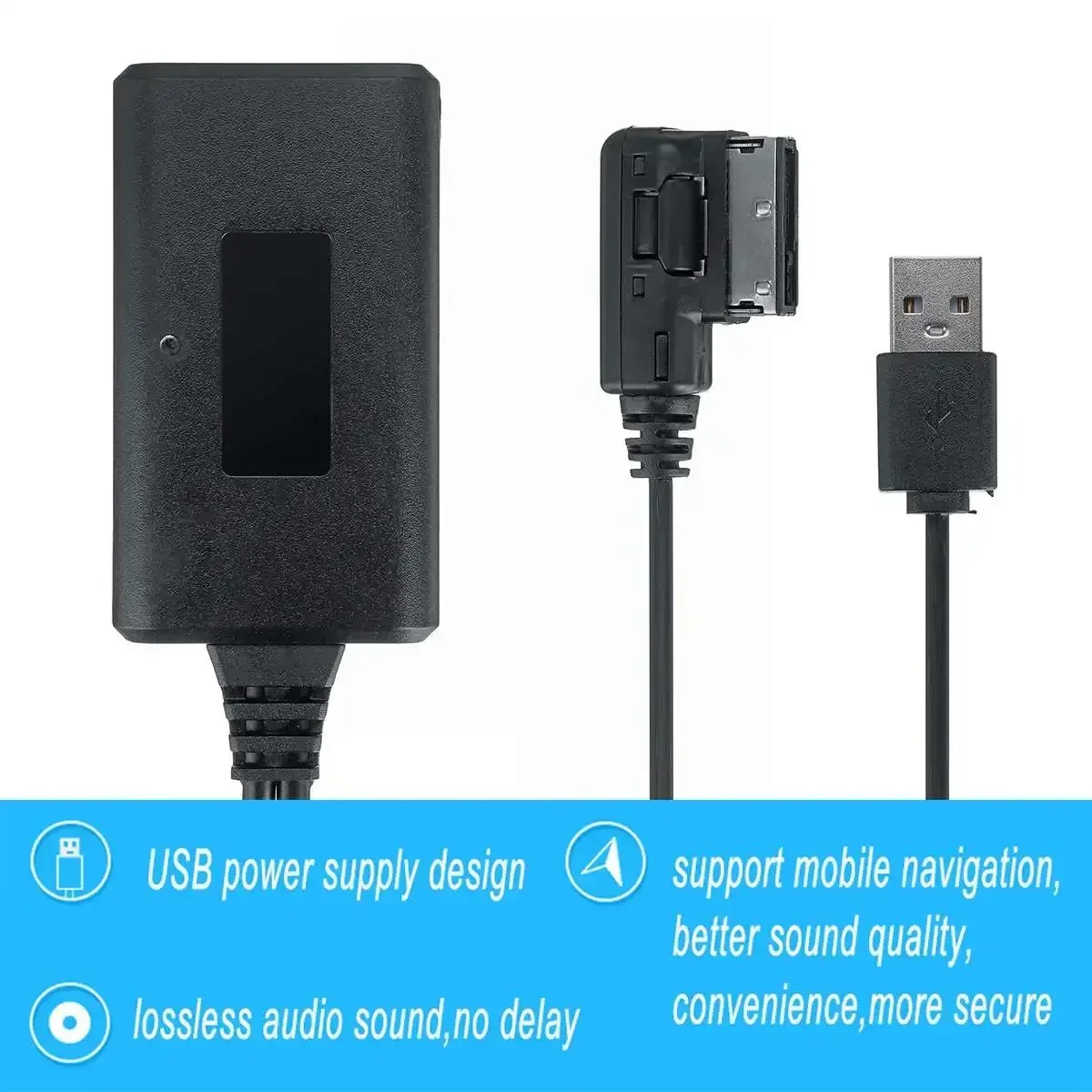    HIFI ̺, LED ǥ, USB AUX  ũ, ƿ A5 8T A6 AMI MMI 2G