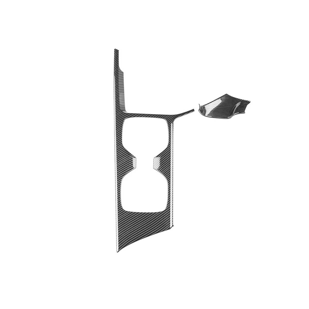 

Автомобильная панель центрального переключения передач из углеродного волокна, наклейка для модификации салона для NX260 NX350H 2022 + RHD