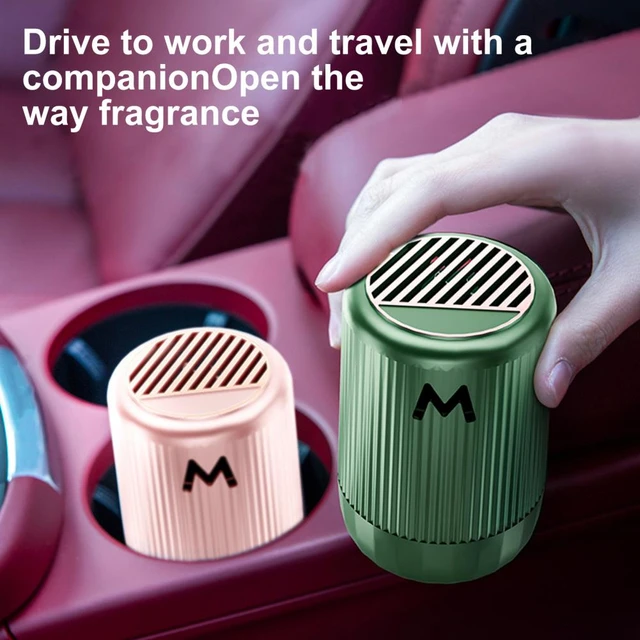 2Pcs Cup Holder Car Aromatherapy Solid Fragrance Deodorant Car Seat Perfume  Air Freshener Car Decoration Interior Accessories - AliExpress