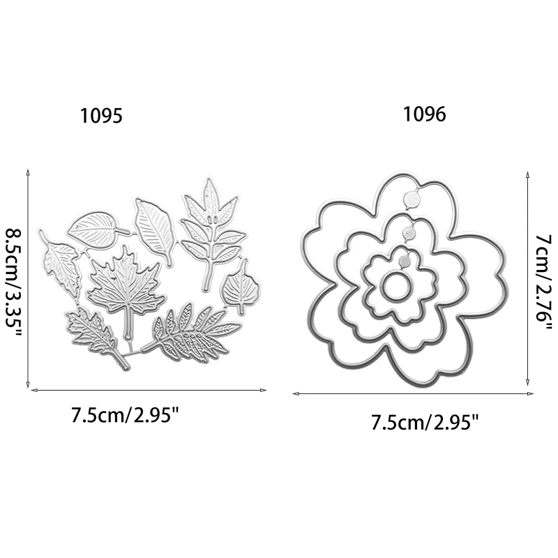 Matrices De Découpe En Métal Flocon De Neige, Pour La