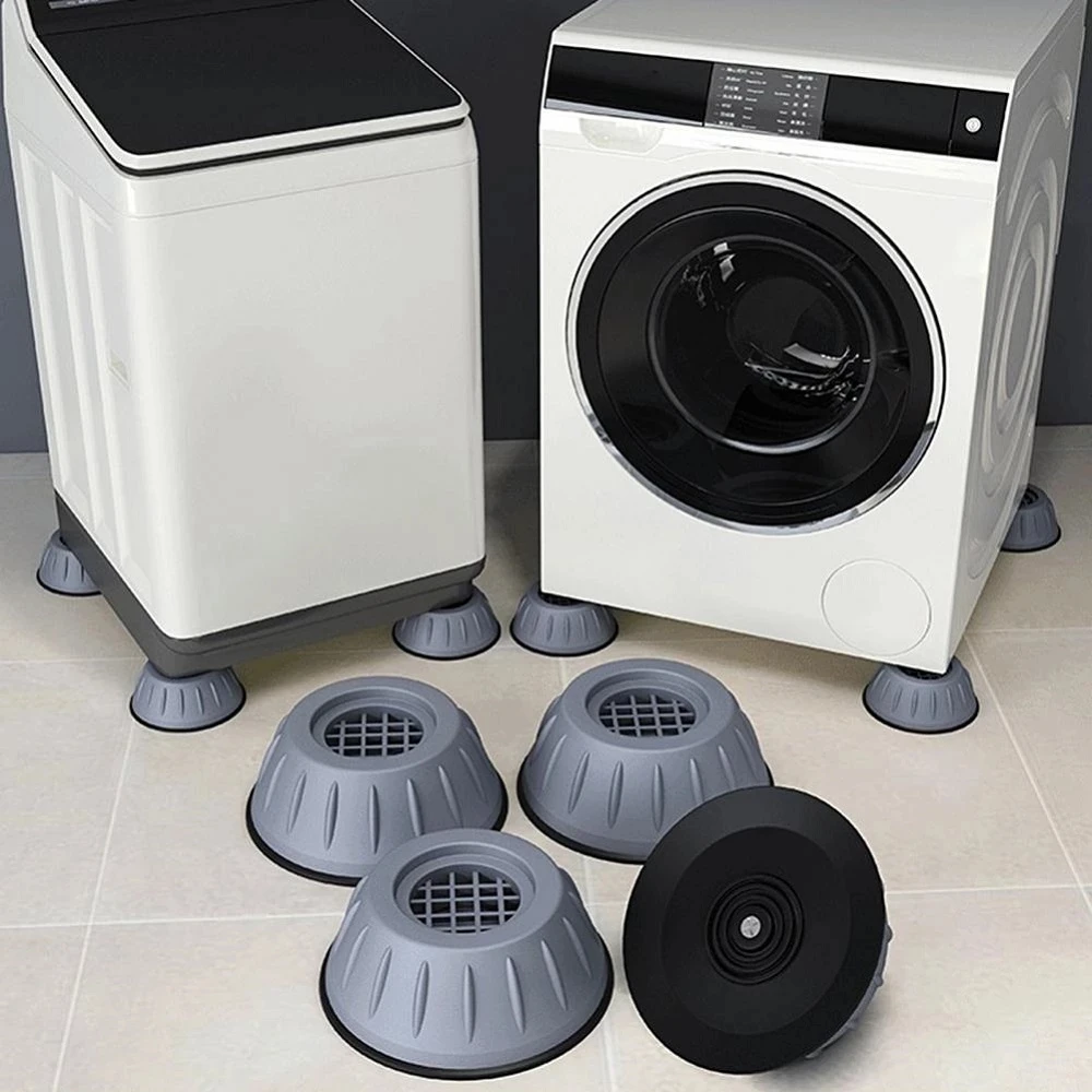 Washing Machine Anti Vibration Feet Pad Mute Non Slip Rubber Feet Refrigerator Tables Cabinet Universal Balance Fixed Bracket rubber pads,washing machine pads,anti vibration pads