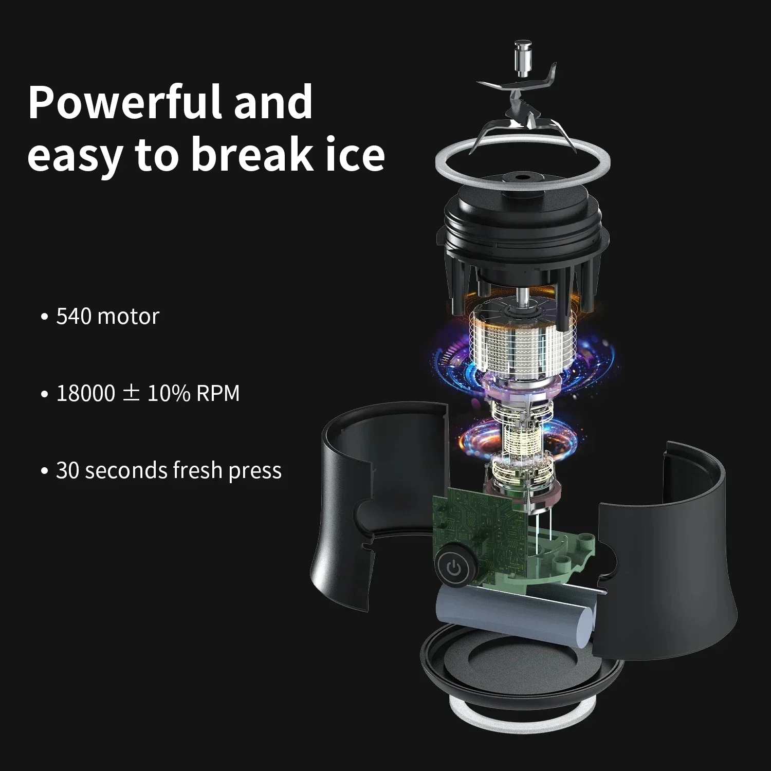 xiaomi liquidificador portatil para shakes smoothies 01