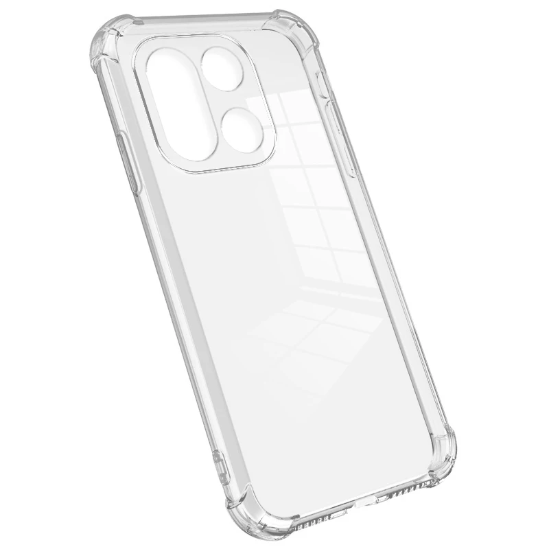 Clear Silicone Case - Transparent Protective Phone Cover