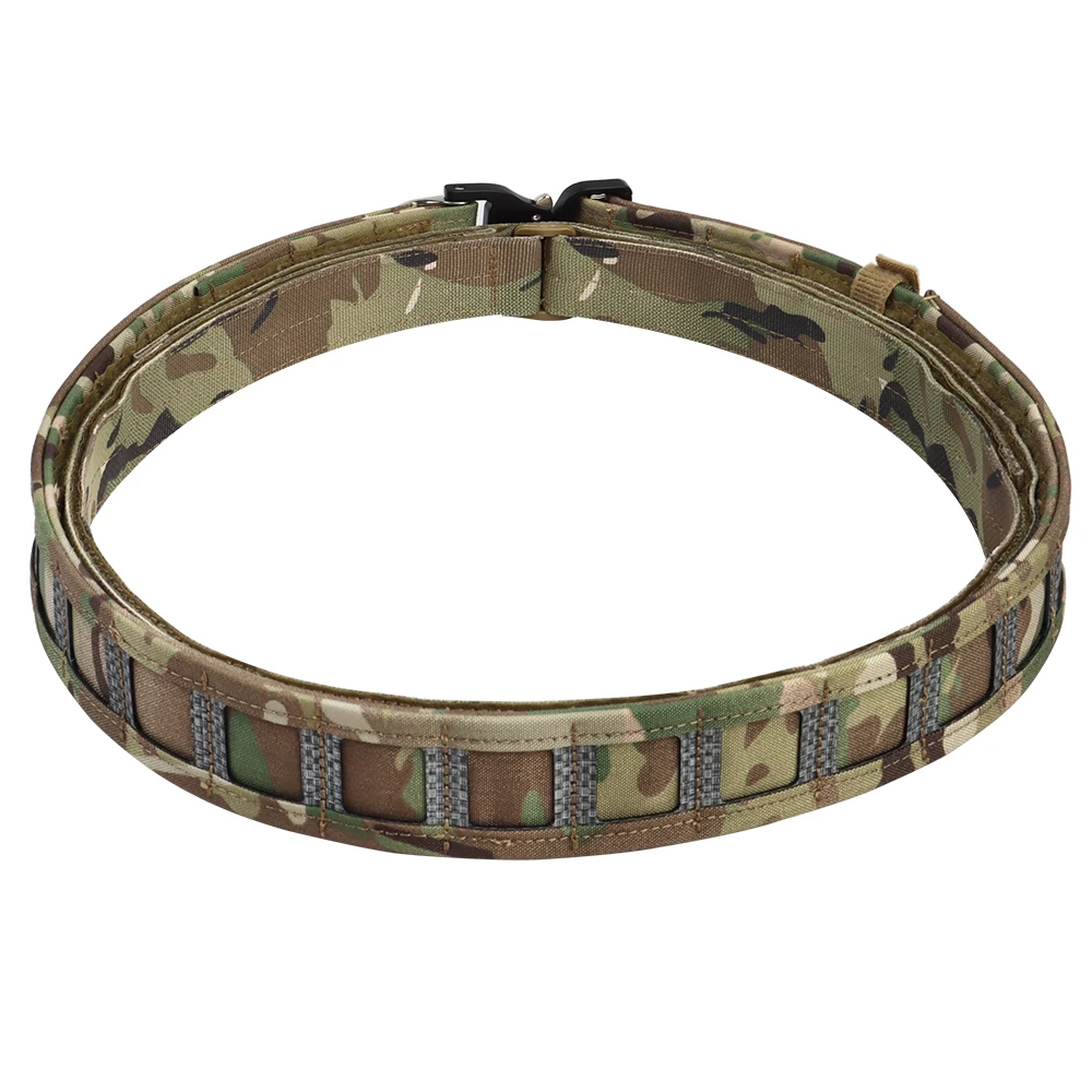 

Special Combat Belt 3 in 1 Quick Release Metal Buckle Molle Tactical Military Belt Outdoor Hunting Airsoft Shooting Men's Belt