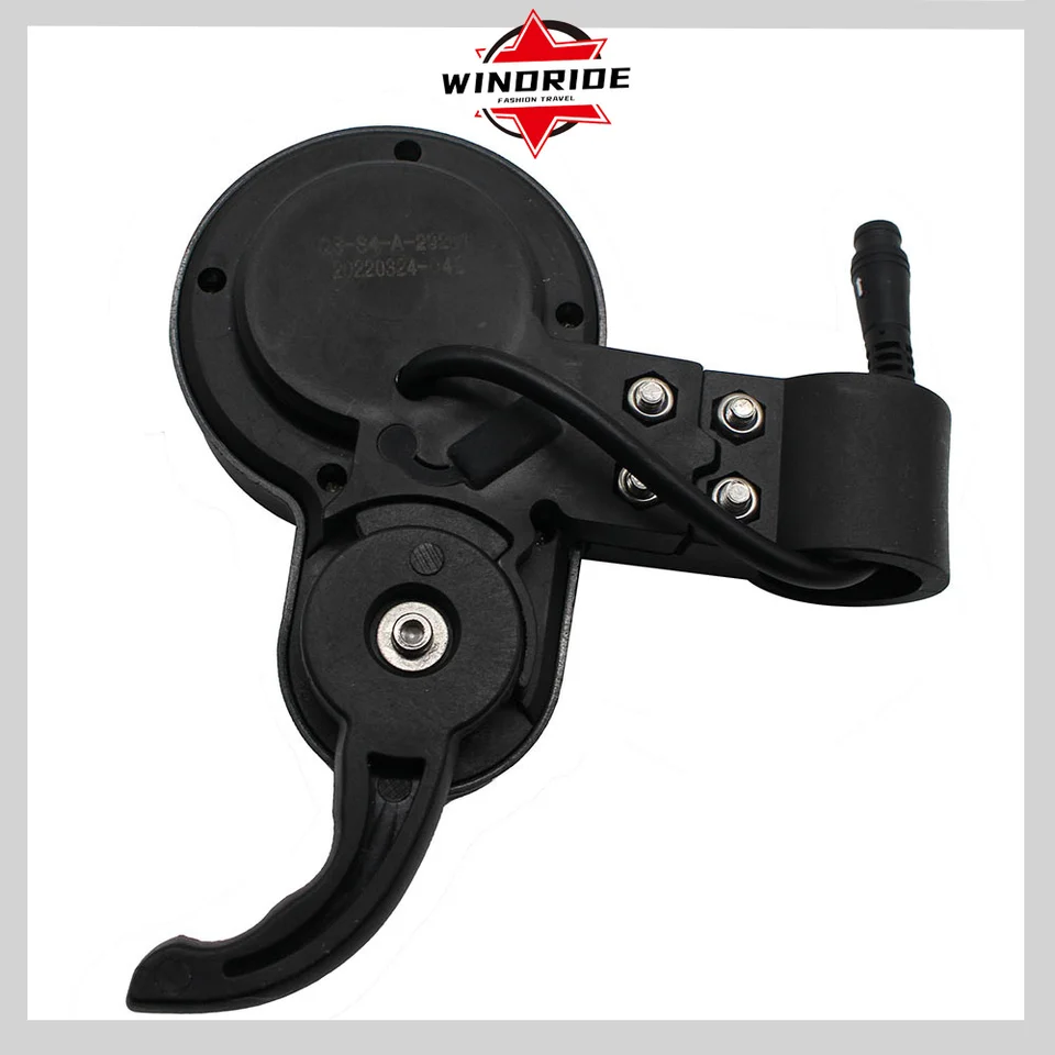 Accélérateur QS-S4 48V-60V Avec Écran LCD Pour Trottinette Électrique - Compatible 8/9/10/8X, Boîtier ABS Étanche 6 Broches