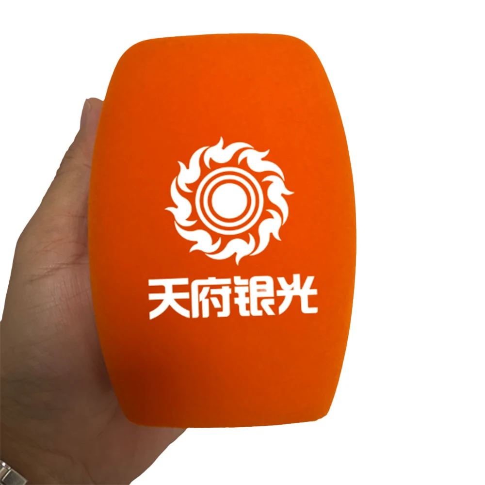 

Flocking Square Sponge TV Stations Reporters Interview Windshields Mic Foam Cover Windscreen For Handle Interview Microphones