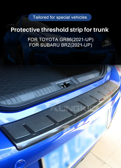 Gr86 Brzトランクガード　トランクプロテクター トヨタ 86(ZN6) &frasl; SUBARU BRZ(ZC6)用 トランクガード リアバンパー
