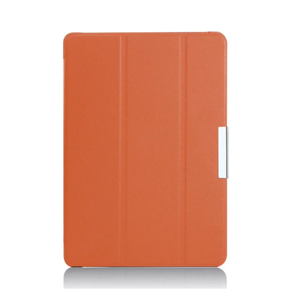 Slim Tri-folded Stand Magnetic Tablet Cover - Hard Coque Design