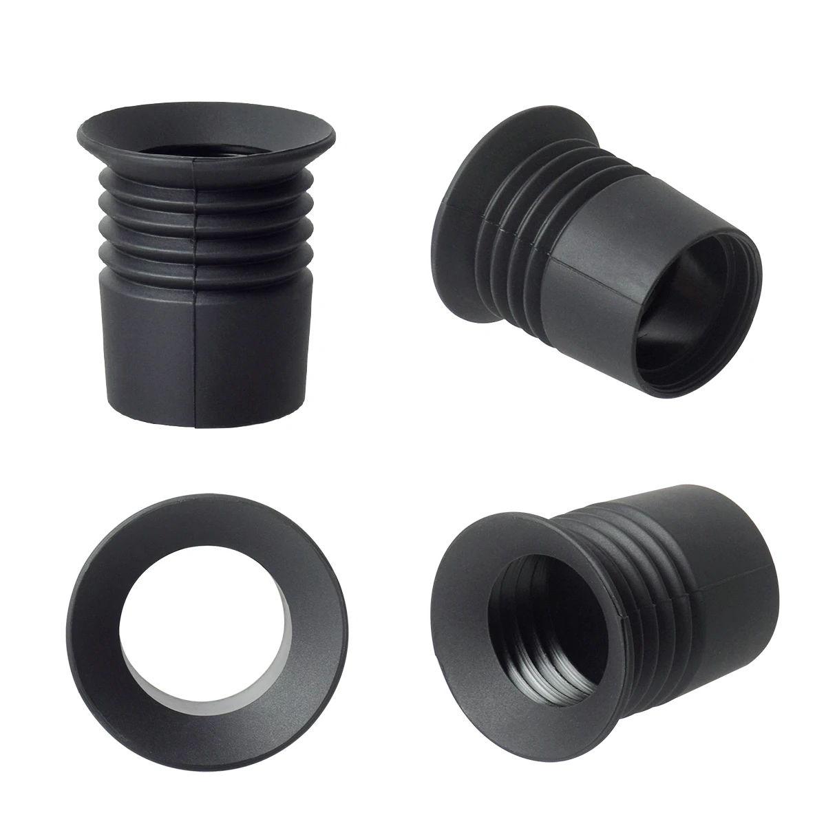 Rubber Hunting Scope Eye Cup Protector Black