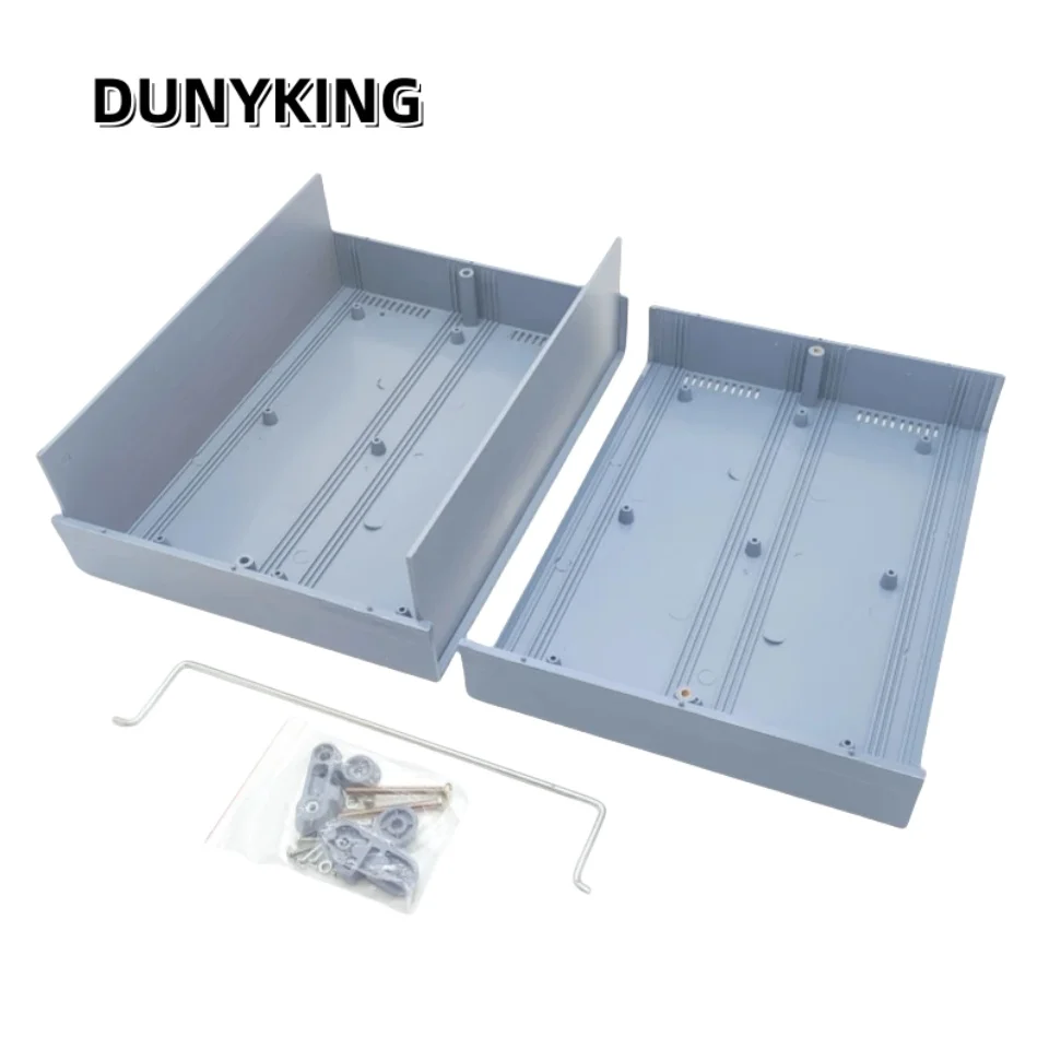 Electronic Enclosure Case Electrical Junction Box Electrical Box Enclosure Case Plastic Box 255x190x80mm Circuit Board Project Electronic DIY Wire Junction Boxes with Screws 1PCS