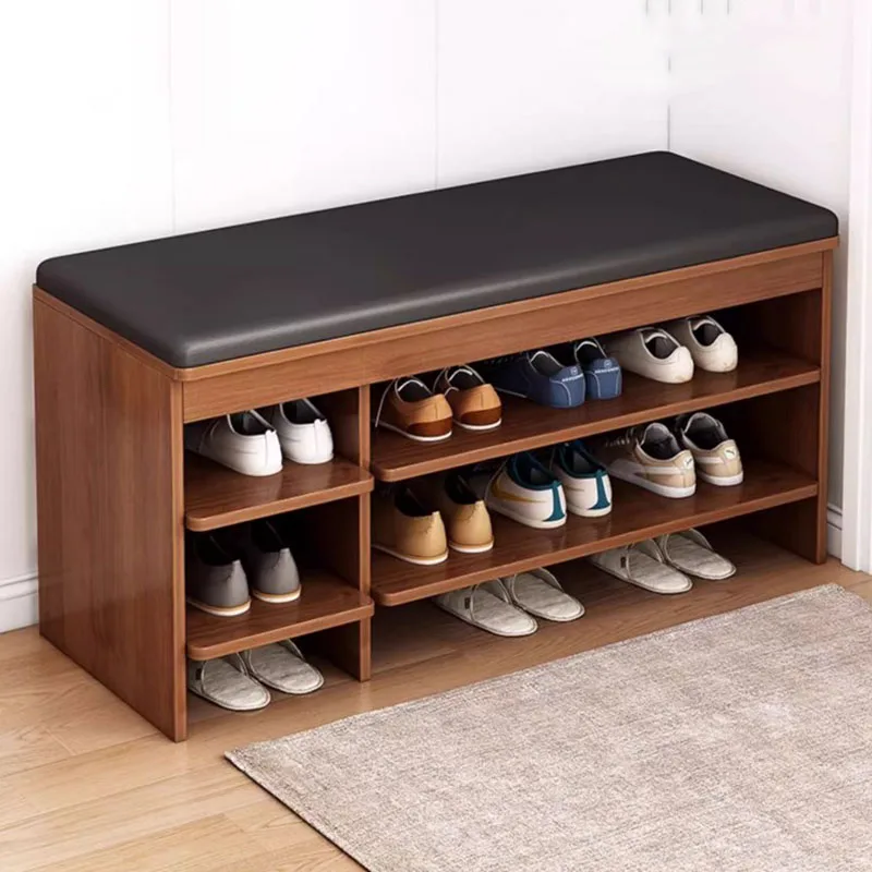 Moderno Ingresso Scarpiera Porta Sgabello Minimalista Scarpiera Piccola Stretta Famiglia Organizador De Zapatos Mobili