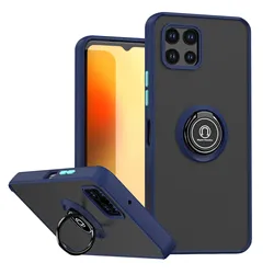 360 Rotation Magnetic Bracket Case Cover for T Mobile REVVL 7 Pro (Royal Blue)