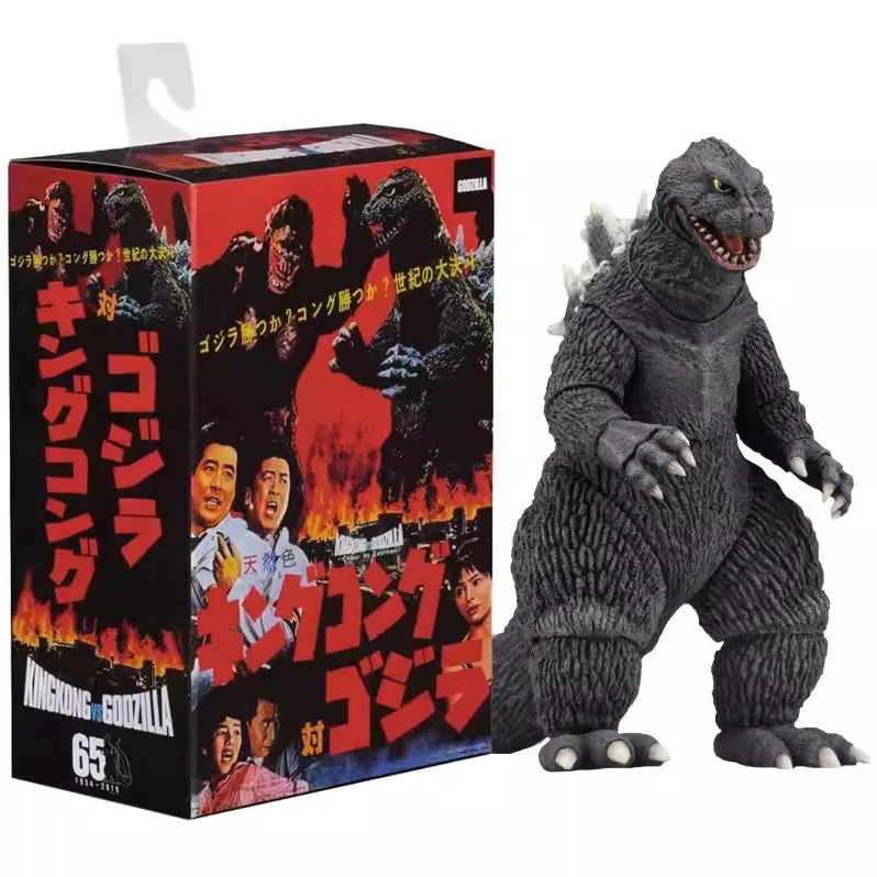 NECA-Película de Godzilla VS, 1962 Kong King de Godzilla PVC