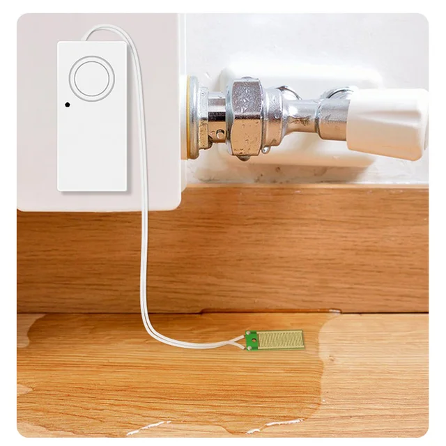 Fish Tank Domestic Pool Water Leakage Detector Overflow and Immersion Sensor Level Indicator High Decibel Full Water Alarm 2
