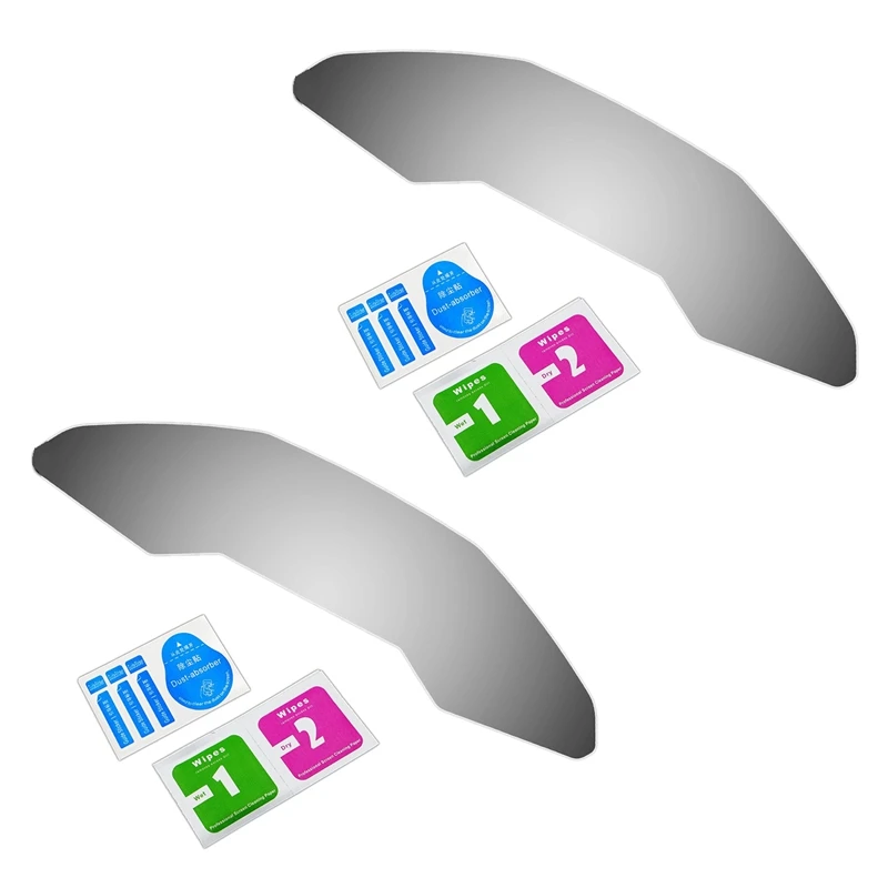 2X Dash Screen Protector Tachimetro Instrument Film Panel Screen Protector Cover Per Honda Gl1800 Goldwing 2018-2020