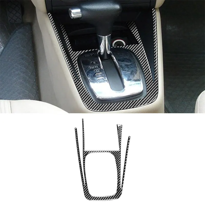 

Для VW Golf 4 Jetta Bora MK4 R32 GTI 1999 - 2004 LHD Автомобильный интерьер из углеродного волокна центральное управление переключение передач Панель рамка Кры...