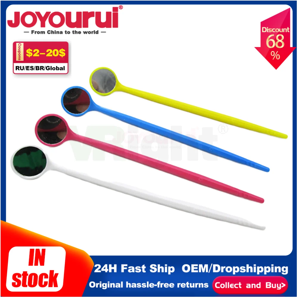 

Disposable Dental Mouth Mirror Plastic Multifunction Reflector Oral Cavity Hygiene Care Tooth Whitening Dentistry Tool clinic