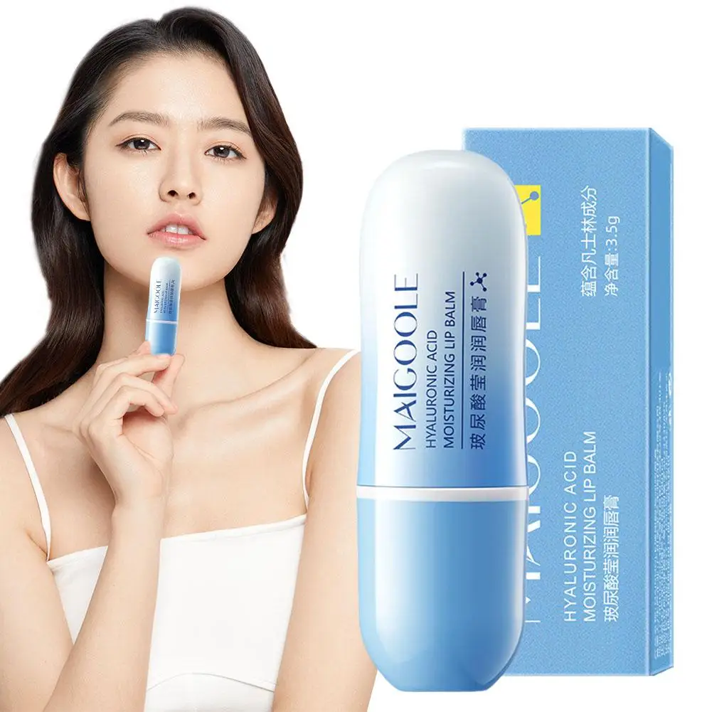 Hyaluronic Acid Remove Dark Lip Balm Whitening Moisturizing Beauty Skin Dead Care Lightening Pigment Exfoliating Cream Prod F9H5