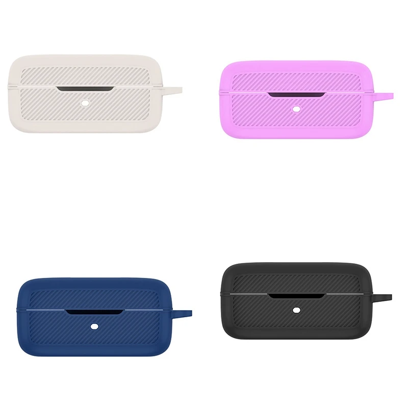 Custodia In Silicone Per Earfun Air Pro 3 Custodia Protettiva Per Cuffie Senza Fili In Silicone Antiurto Con Gancio