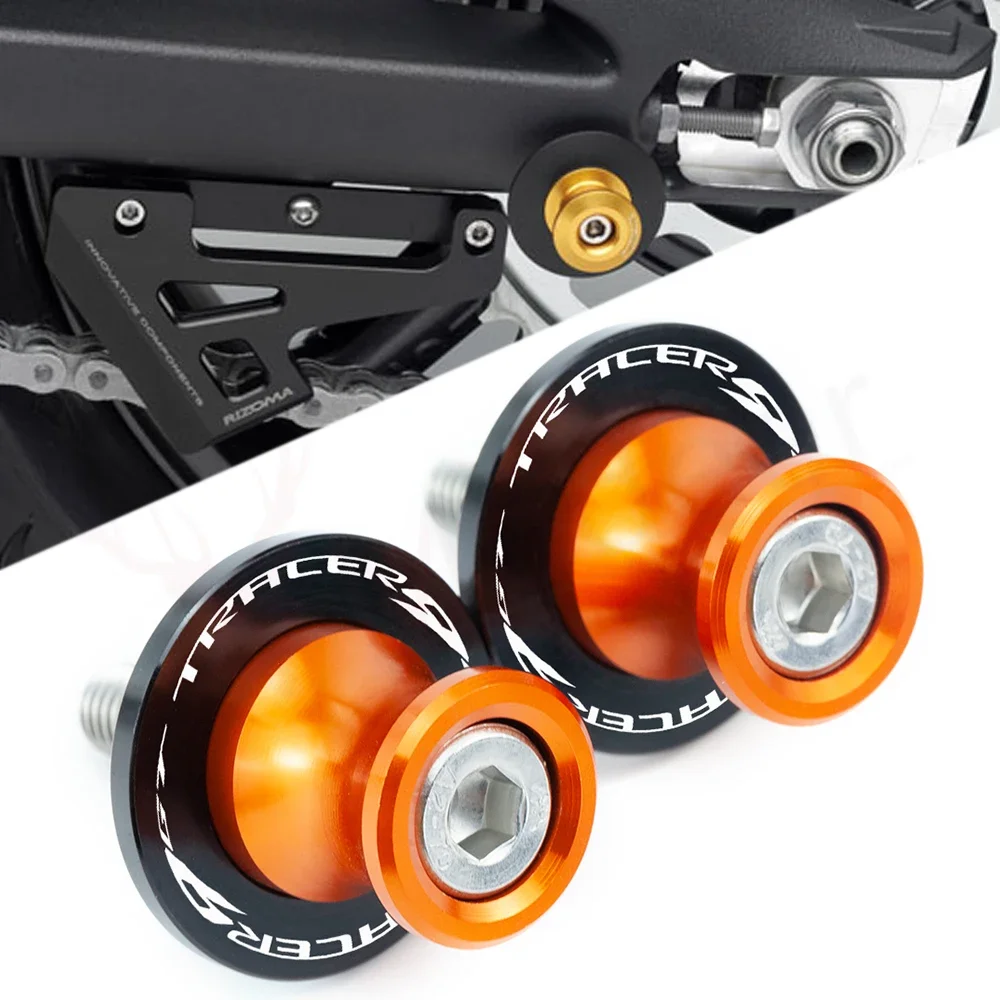 

TRACER9 GT 6mm Motorcycle Accessories Swingarm Sliders Spools Screw Motorbike For Yamaha TRACER 9 TRACER 9 GT 9GT 2021 2022