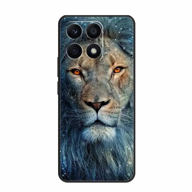Lion Wolf TPU Silicone Protective Case - Soft Printed Cover