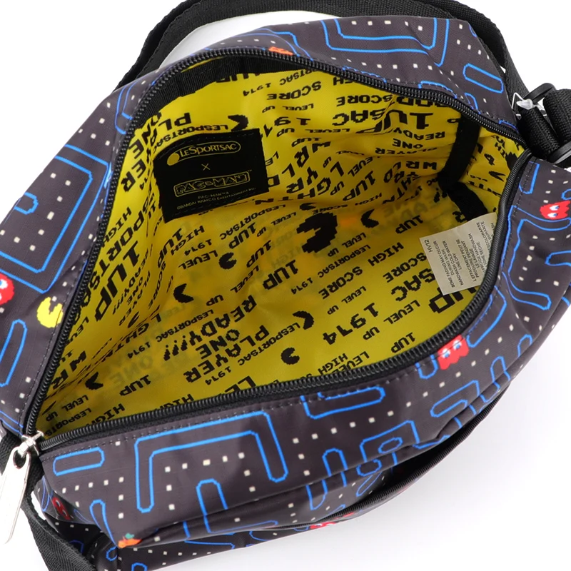 Lesportsac – sac à bandoulière simple pour femmes, sacoche étanche en  tissu, PAC MAN G843, 2434 | AliExpress