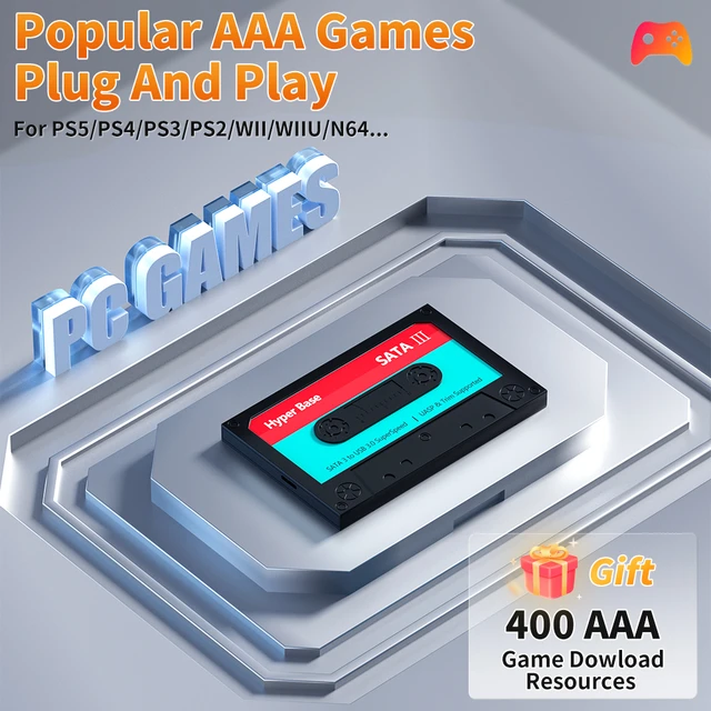 Playnite System 380 + AAA Game Download Resources for PS5/PS4/PS3