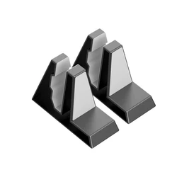 Space - Saving Vertical Stand for Laptops, Tablets, and Phones (Black)