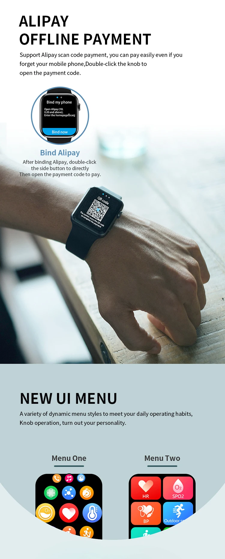 Original HW67 Plus Smart Watch 1.9 inch 44mm Bluetooth Heart Rate Sleep Monitoring Wristwatch Women Men Smartwatch PK IWO 14 Pro