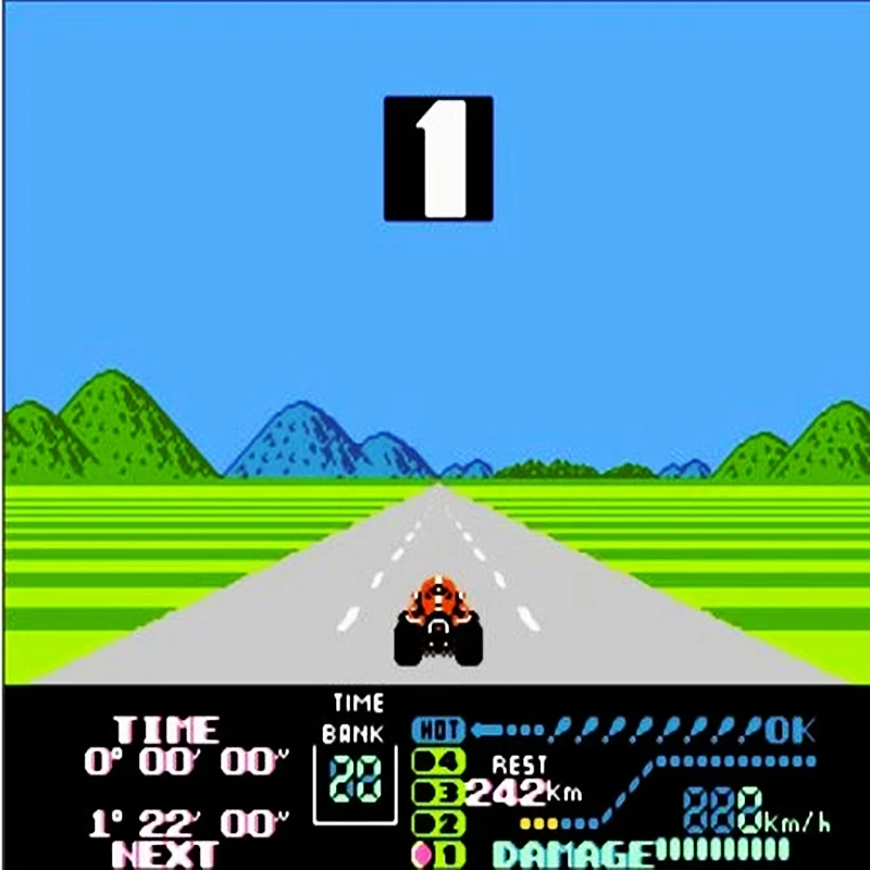 Grand Prix II 3D Hot Rally Japanese ( FDS Emulated ) Game