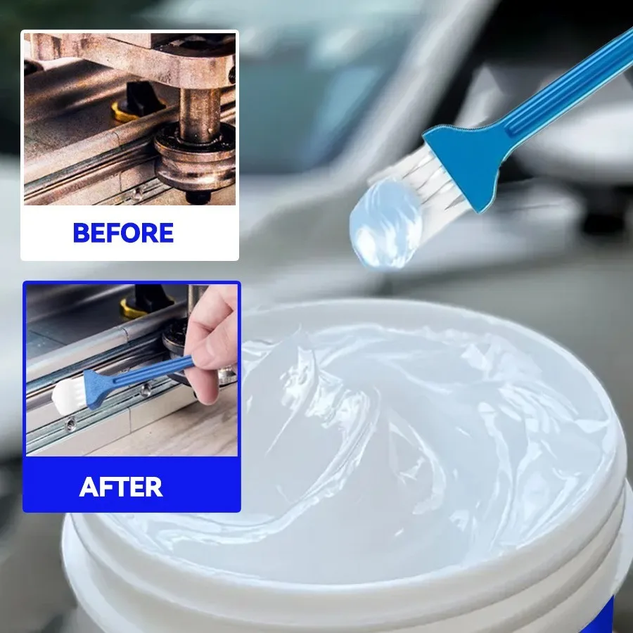 Multi-Purpose Synthetic Grease Automotive Door Channel Lubricant Sunroof Track & Moving Parts Maintenance All-Season Waterp