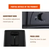 2 Slices Bread Toaster Automatic Bread Makers Fast Heating Stainless Steel Wide Slot 6 Toast Settings Kitchen Cooking Appliances 2