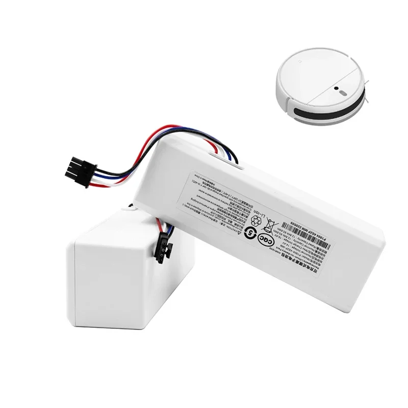 New 12800mAh 14.4V Lithium-Ion Replacement Battery for Xiaomi Sweeping Robot P1904 4S1P MM 4