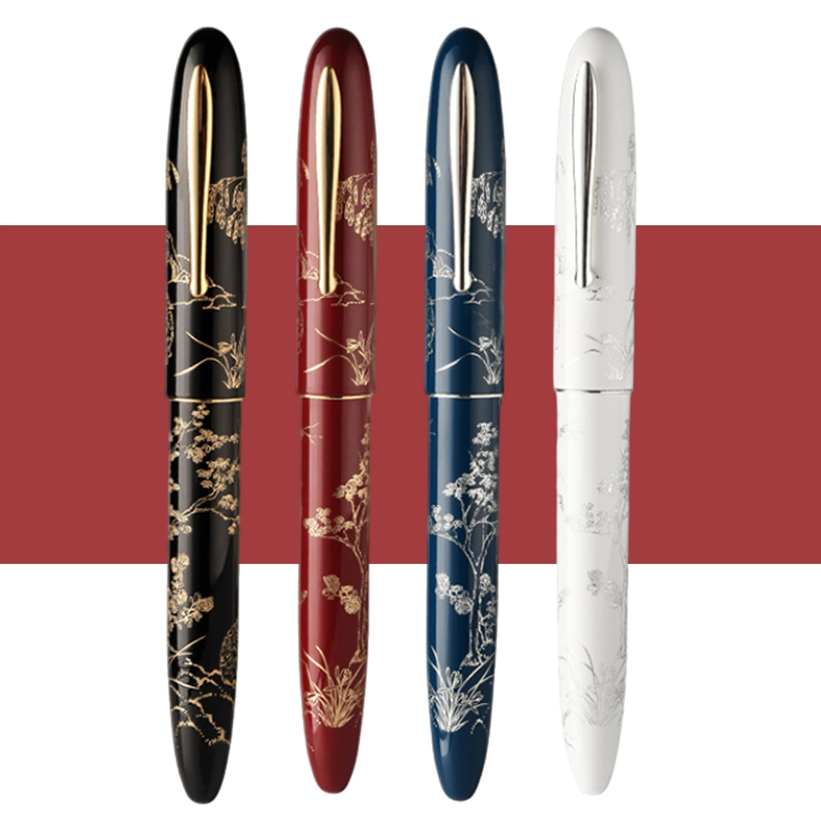 Nuova Penna Stilografica Hongdian N23 Rabbit Year Limited High-End Studenti Forniture Per Ufficio Aziendale Penne Per Regali Di Scrittura Intagliate I