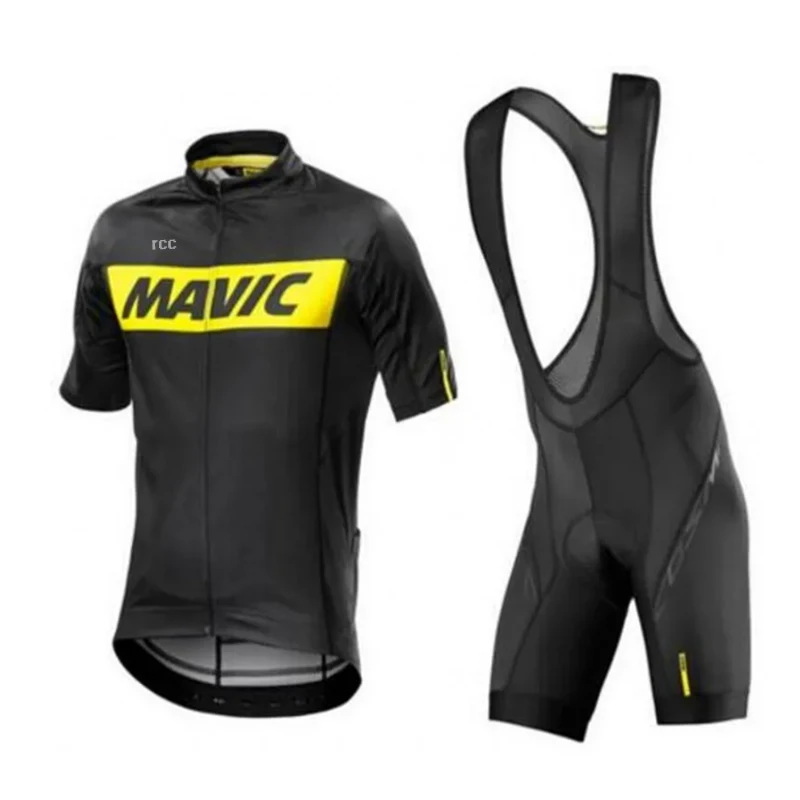 New Cycling Set Bike RCC MAVIC Summer Cycling Jersey Set Road Bicycle Jerseys MTB Bicycle Wear Breathable Clothing