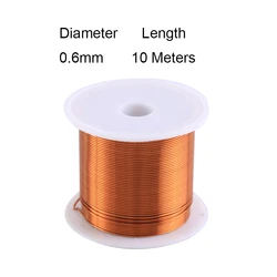 Premium Quality Enameled Copper Winding Wire Assortment (0.6mm  10M)