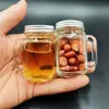 35ml Mini Mason Jar for Jam Honey Leakproof Coffee Milk Juice Bottle with Lid Party Bar Vodka Spirits Shot Storage Glass Bottle 1