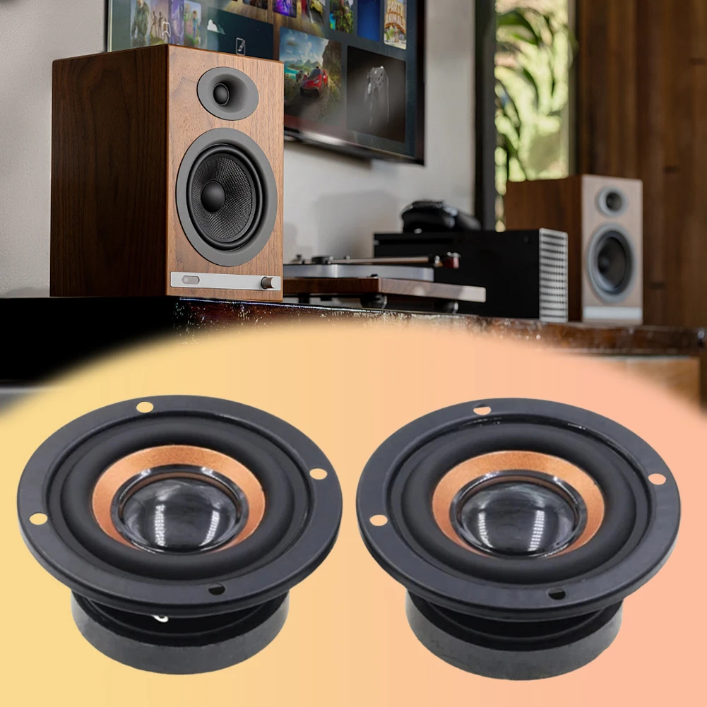 2 Inch 3W Speaker Full Frequency Bass Loudspeaker 4Ohm Full Range Speaker 64MM Circular Small Audio Speaker