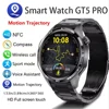 GT5 PRO Smart Watch Men Watch 5 Pro AMOLED HD Screen Bluetooth Call GPS Trajectory NFC Heart Rate Compass SmartWatches 2025 New 1