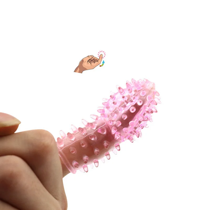 Finger Sleeve Clitoris Stimulator And Flirting Dildo Massager_voghion.com