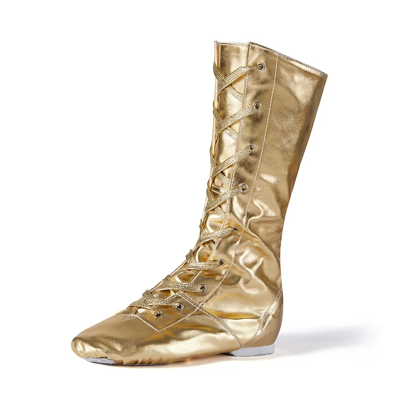 Mongolian Tibetan Folk Dance Shoes Nationality Shoes Stage Performance Mongolian Boots Jazz Boots Female Male Dancer latin dance shoes