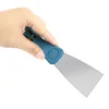 1Pc Stainless Steel Oblique Blade Scraper Putty Knife with Plastic Handle 1 Inch 2 Inch 5