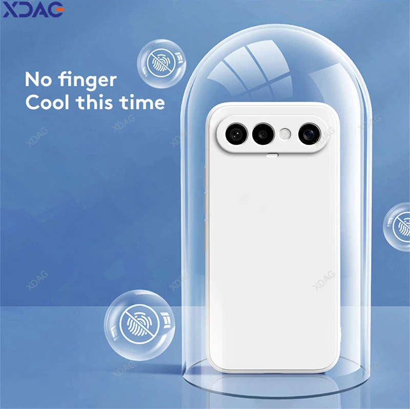 Premium Soft Silicone Phone Case with Internal Flocking and Square Design