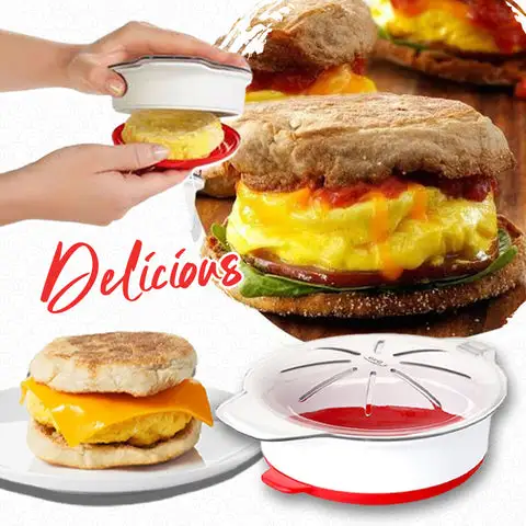Eggwich, Microwave Egg Cooker, Easy Eggwich, Microwave Cheese Egg