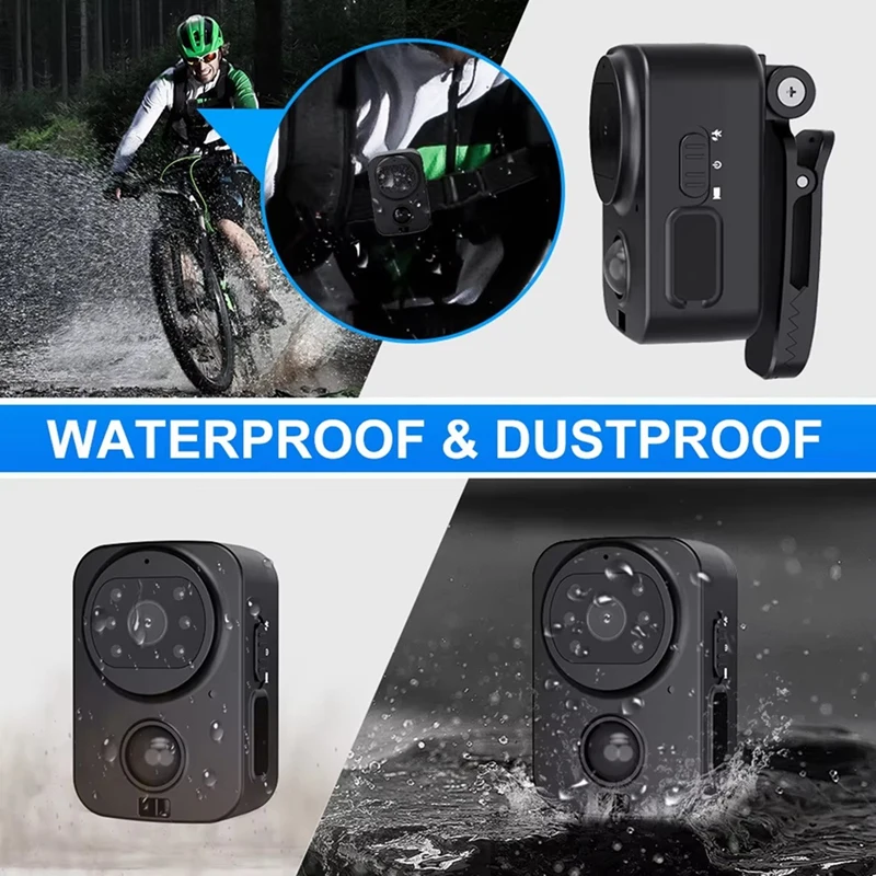 FUFU PD01 Waterproof Camera 1080P Pocket Cameras FHD Long Battery PIR Video Recorder Sport DV Bike Action Cam No Memory Card 5
