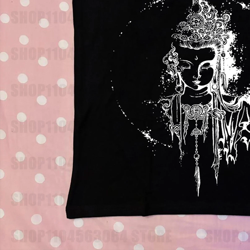 Gothic Y2K Women's Crop Top with Suspenders - Shoujo Harajuku Emo Style