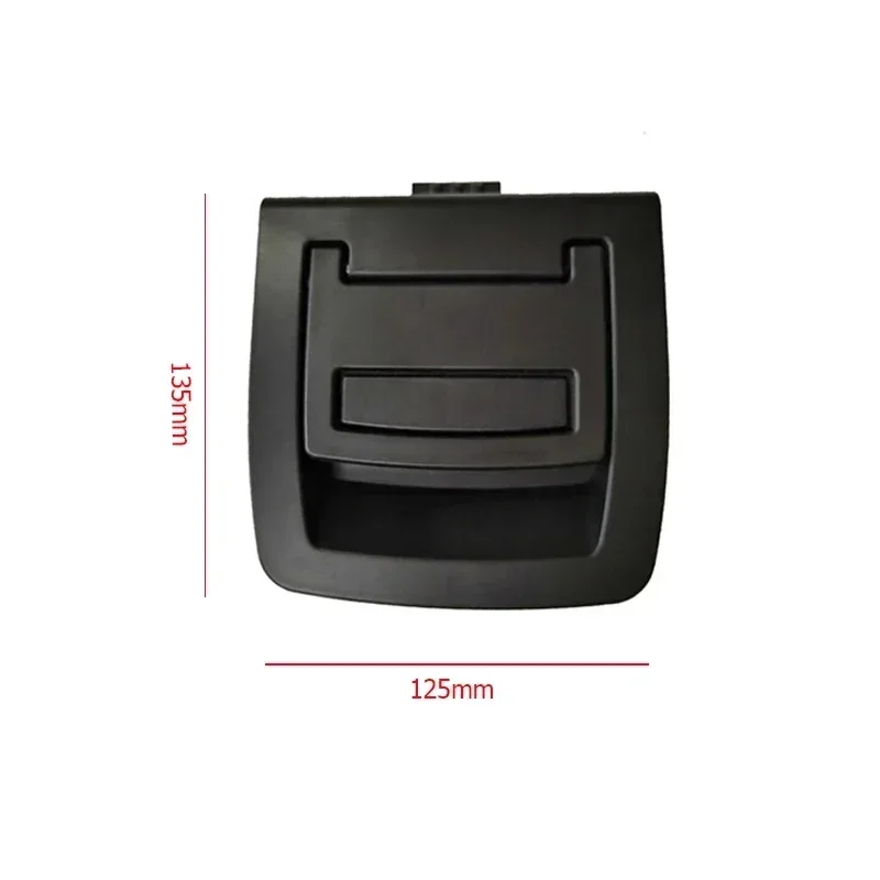 Car Trunk Tail Cover Bottom Plate Mat Floor Carpet Handle Auto Accessories For BMW E70 X5 E71 X6 2006-2013 51476958161 5