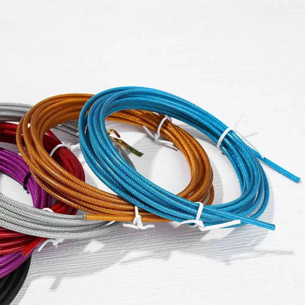 3m Steel Skipping Rope Spare Rope Racing Accessories for Fitness