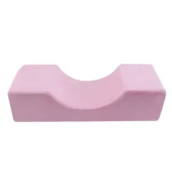 Luxurious Memory Foam Neck Support Lash Pillow (Pink Flannel)