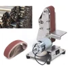 Mini Electric Abrasive Belt Machine With Power Supply DIY Polishing Machine Grinding Machine Fixed Angle Sharpening Machine 4